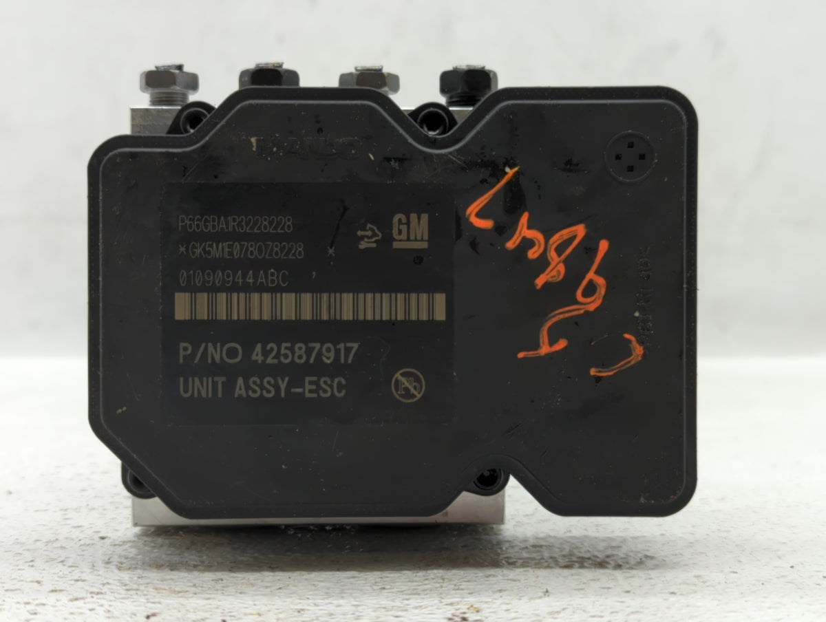 2017-2021 Buick Encore Anti-Lock Brake ABS Pump Module Actuator OEM P/N:42587917 Fits Fits 2017 2018 2019 2020 2021 OEM Used