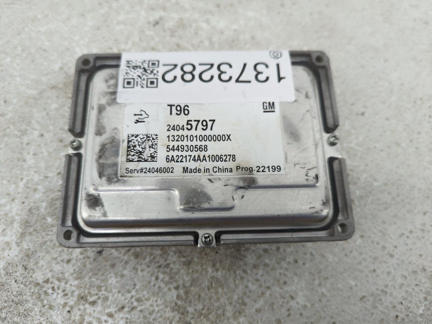 2022 Buick Envision PCM Engine Control Computer ECU ECM PCU OEM P/N:24045797 Fits OEM Used Auto Parts - Oemusedautoparts1.co