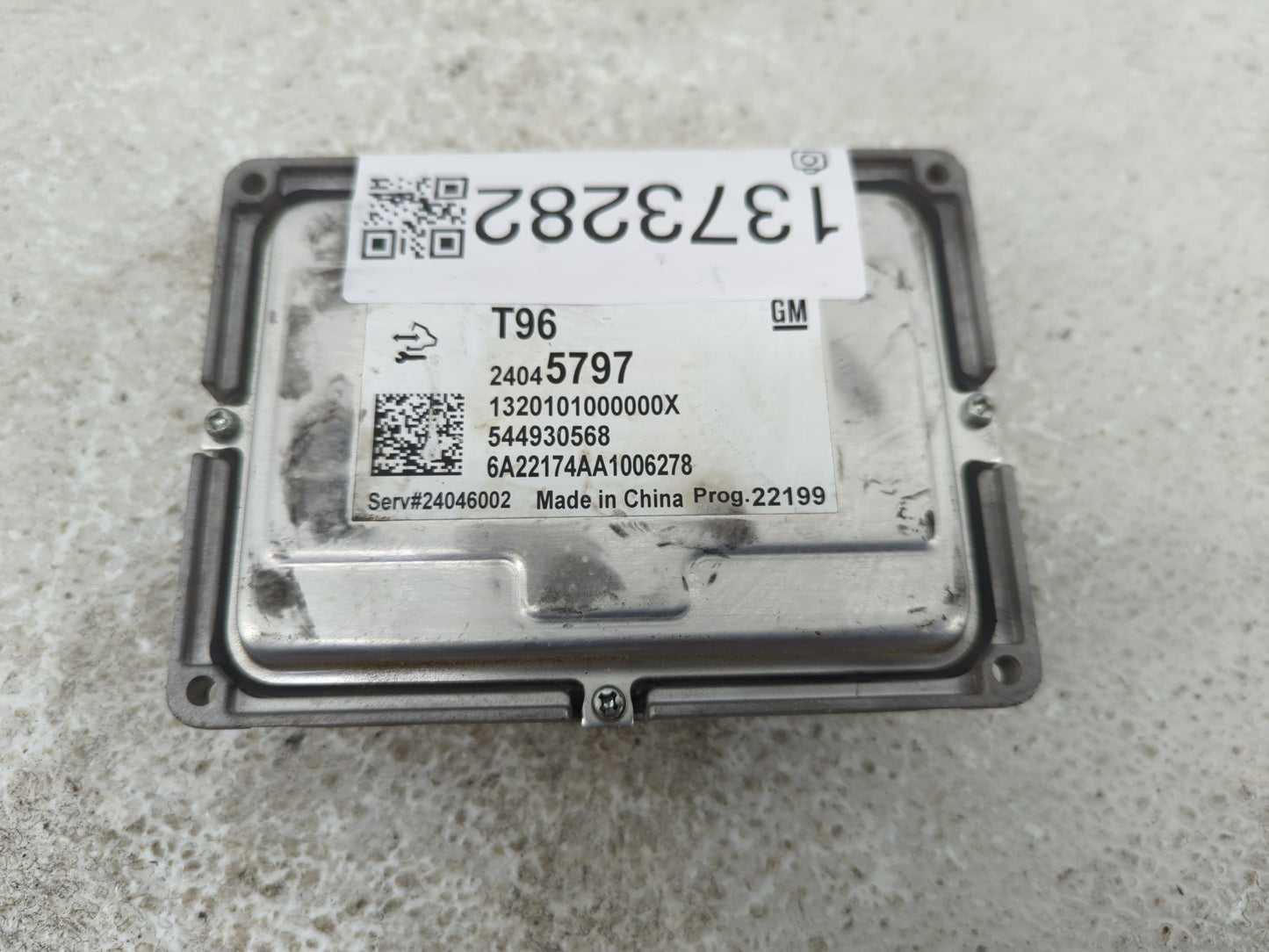 2022 Buick Envision PCM Engine Control Computer ECU ECM PCU OEM P/N:24045797 Fits OEM Used Auto Parts - Oemusedautoparts1.co