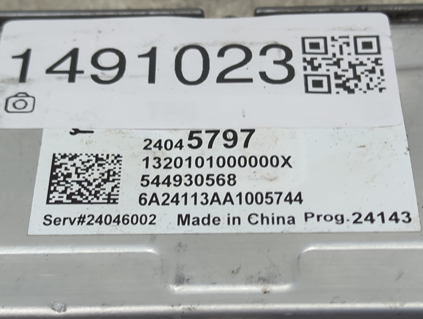 2020 Cadillac Ct5 PCM Engine Control Computer ECU ECM PCU OEM P/N:24045797 1320101000000X, 544930568 Fits Fits 2021 OEM Used