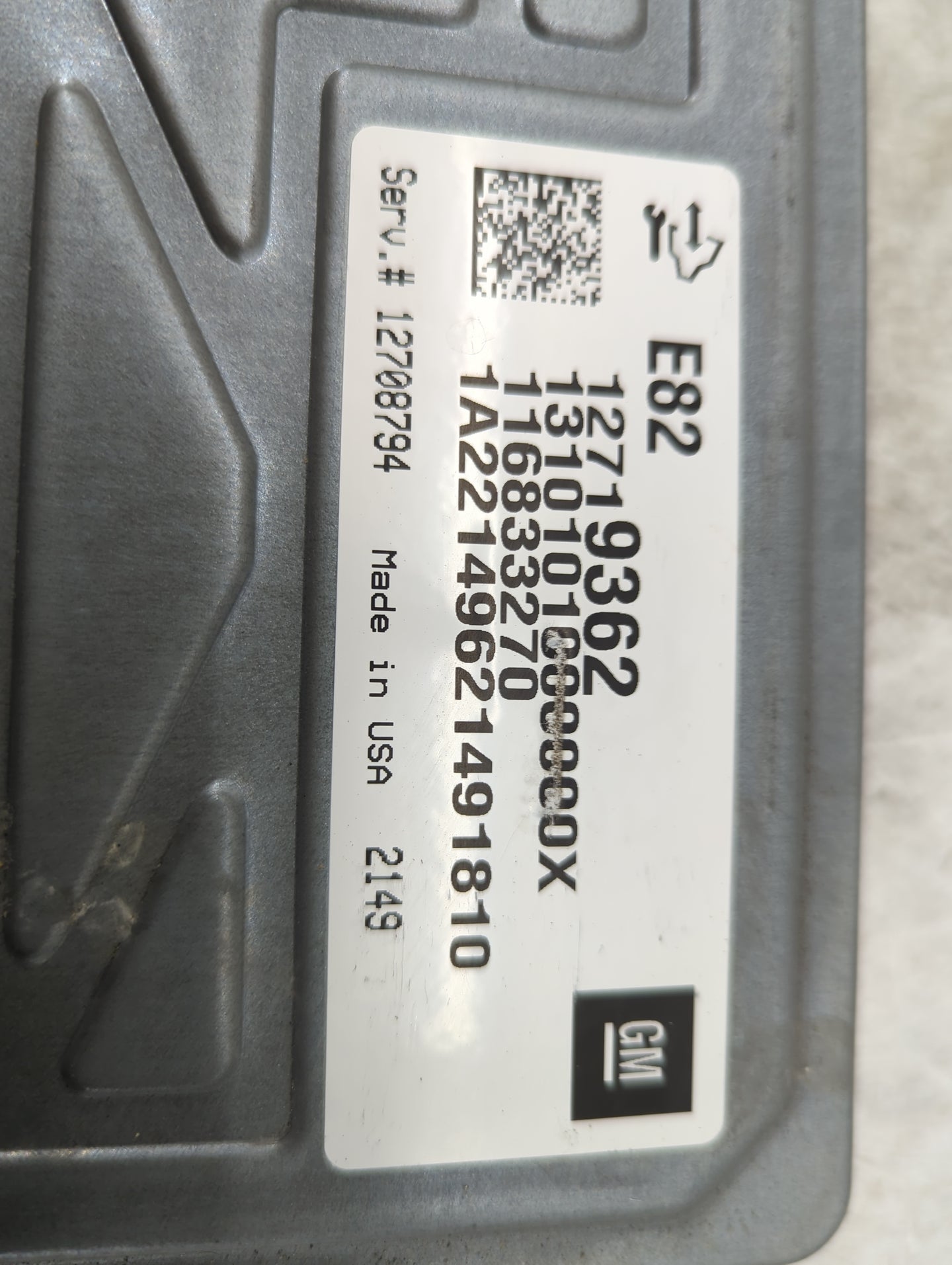2017-2020 Cadillac Xt5 PCM Engine Control Computer ECU ECM PCU OEM P/N:12719362 12708794 Fits OEM Used Auto Parts - Oemuseda