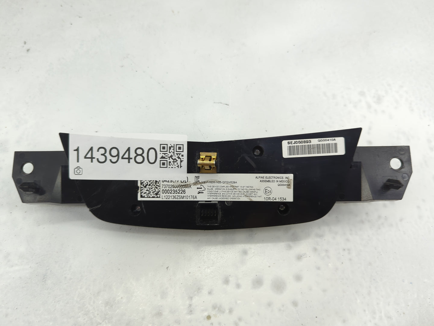 2022 Cadillac Xt5 Climate Control Module Temperature AC/Heater Replacement P/N:SEJ050893 QG0G410A, MSIP-REM-N25-QFGM529A Fit