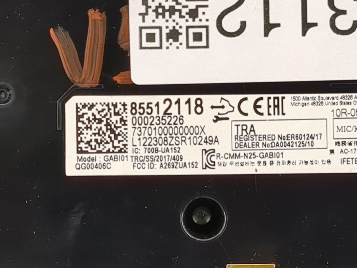 2022 Cadillac Xt5 Information Display Screen - Oemusedautoparts1.com