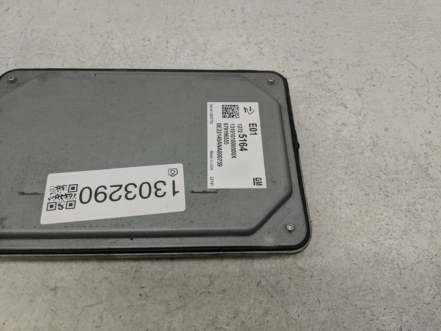 2020-2022 Chevrolet Blazer PCM Engine Control Computer ECU ECM PCU OEM P/N:12725164 Fits Fits 2020 2021 2022 OEM Used Auto P