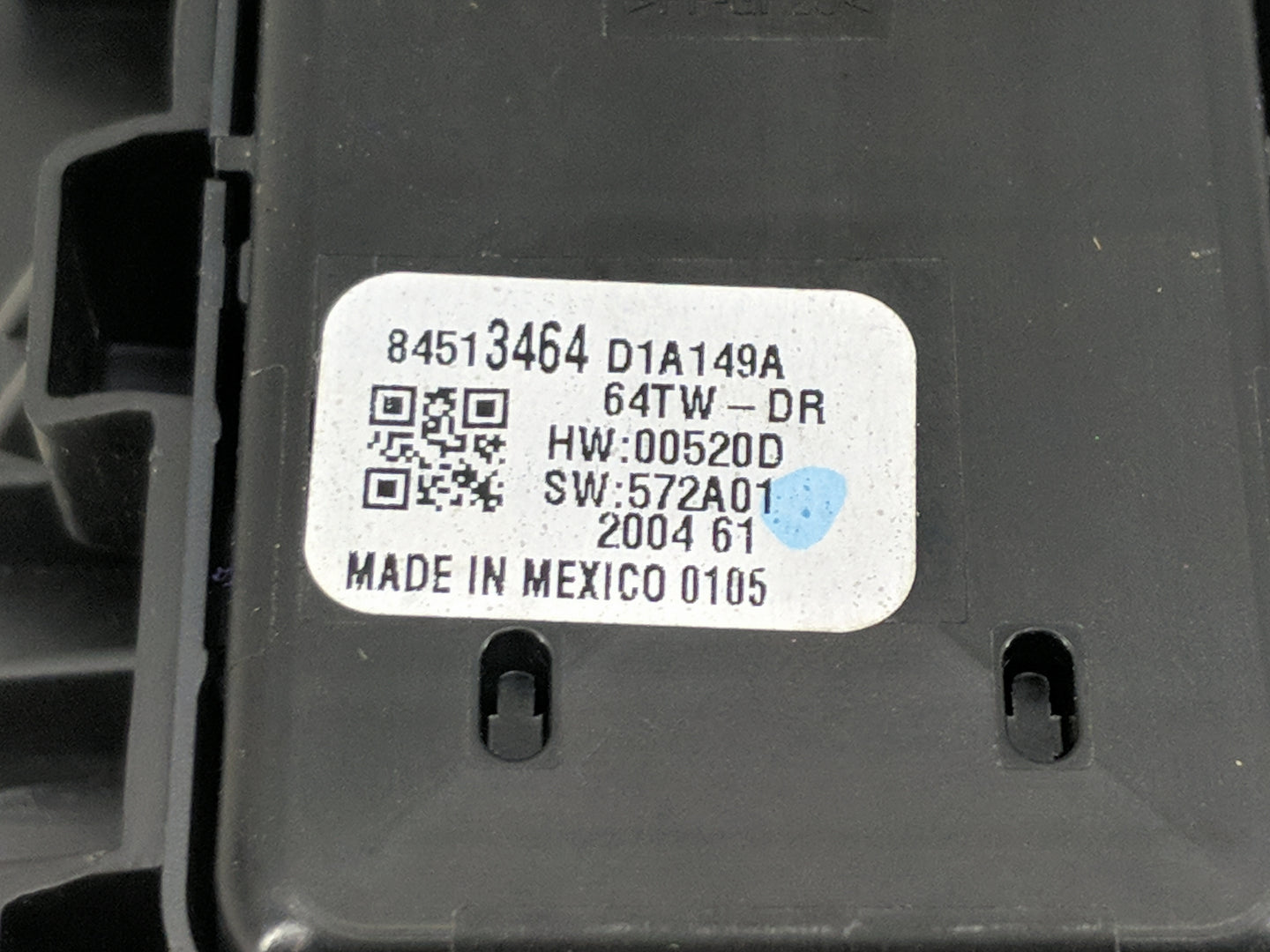 2019-2022 Chevrolet Blazer Master Power Window Switch Replacement Driver Side Left P/N:84513464 D1A149A Fits OEM Used Auto P
