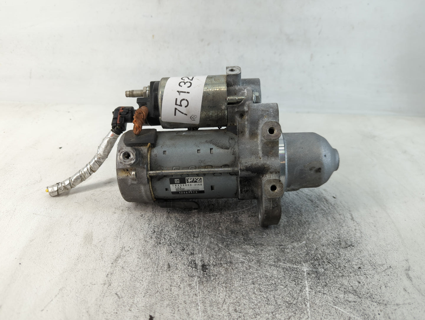 2019-2022 Chevrolet Blazer Car Starter Motor Solenoid OEM P/N:TN438000-2140 Fits Fits 2016 2017 2018 2019 2020 2021 2022 OEM