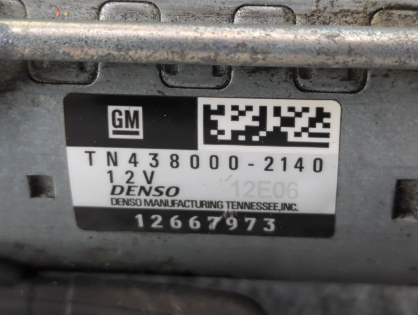 2019-2022 Chevrolet Blazer Car Starter Motor Solenoid OEM P/N:TN438000-2140 Fits Fits 2016 2017 2018 2019 2020 2021 2022 OEM