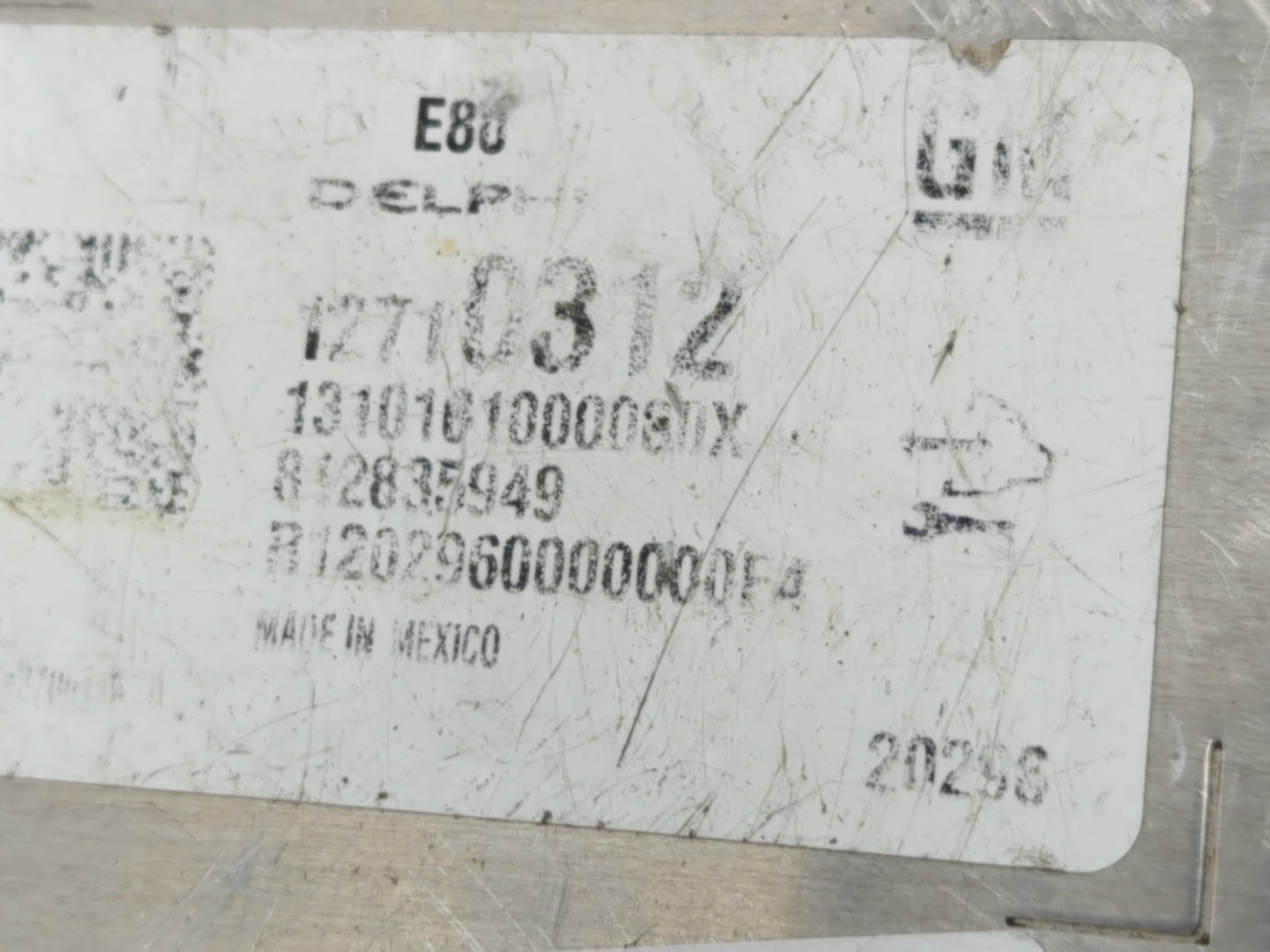 2017-2022 Chevrolet Colorado PCM Engine Control Computer ECU ECM PCU OEM P/N:812835949 12710312 Fits OEM Used Auto Parts - O