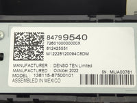 2020-2022 Chevrolet Colorado Radio Control Panel - Oemusedautoparts1.com