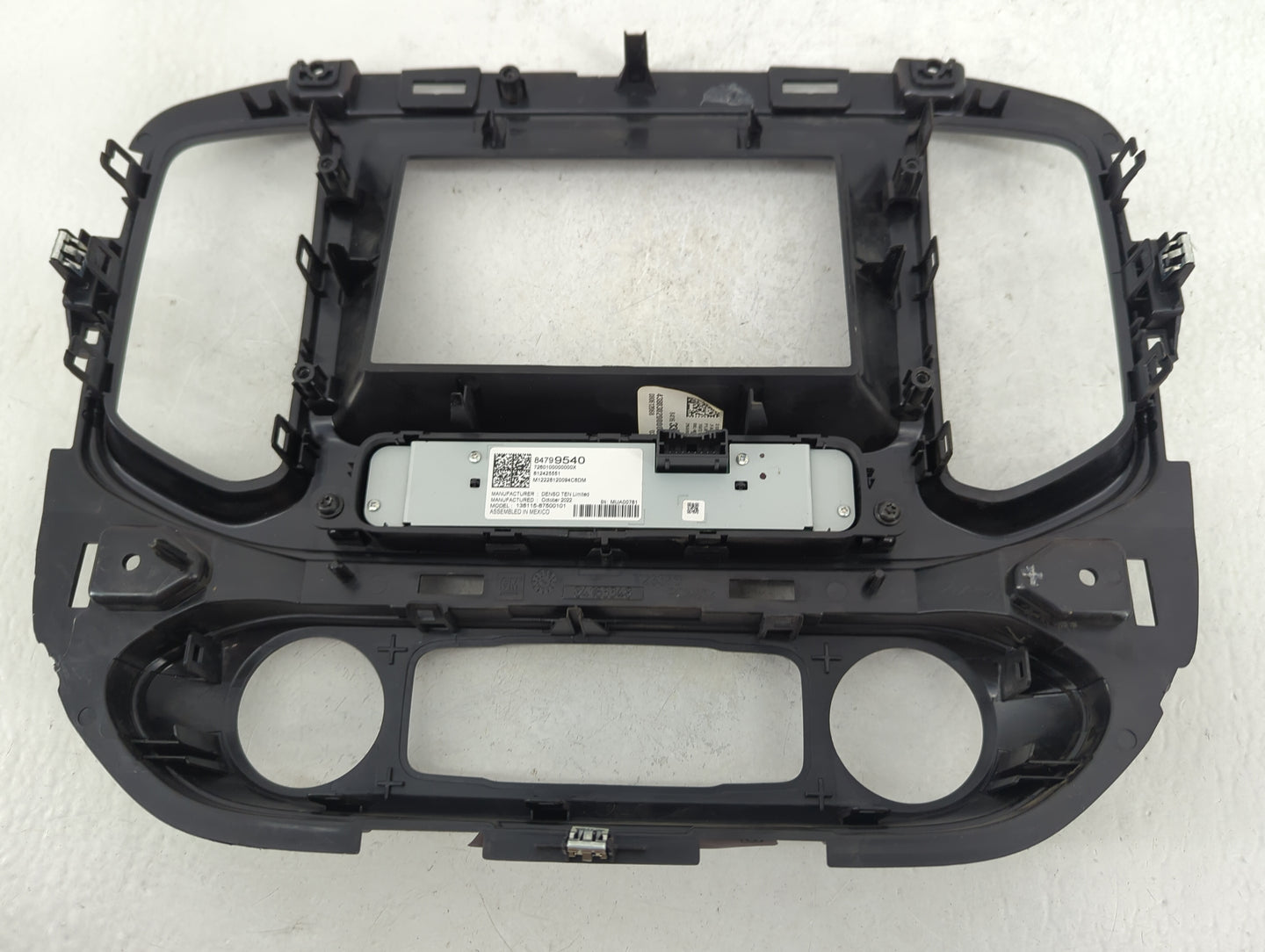 2020-2022 Chevrolet Colorado Radio Control Panel - Oemusedautoparts1.com
