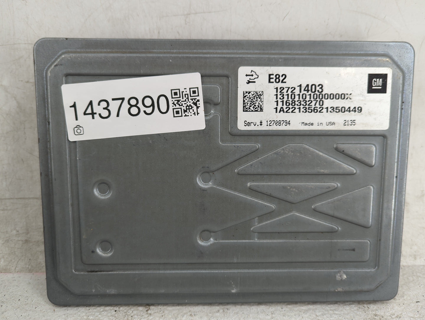 2017-2022 Chevrolet Colorado PCM Engine Control Computer ECU ECM PCU OEM P/N:12721403, 12708794 Fits OEM Used Auto Parts - O