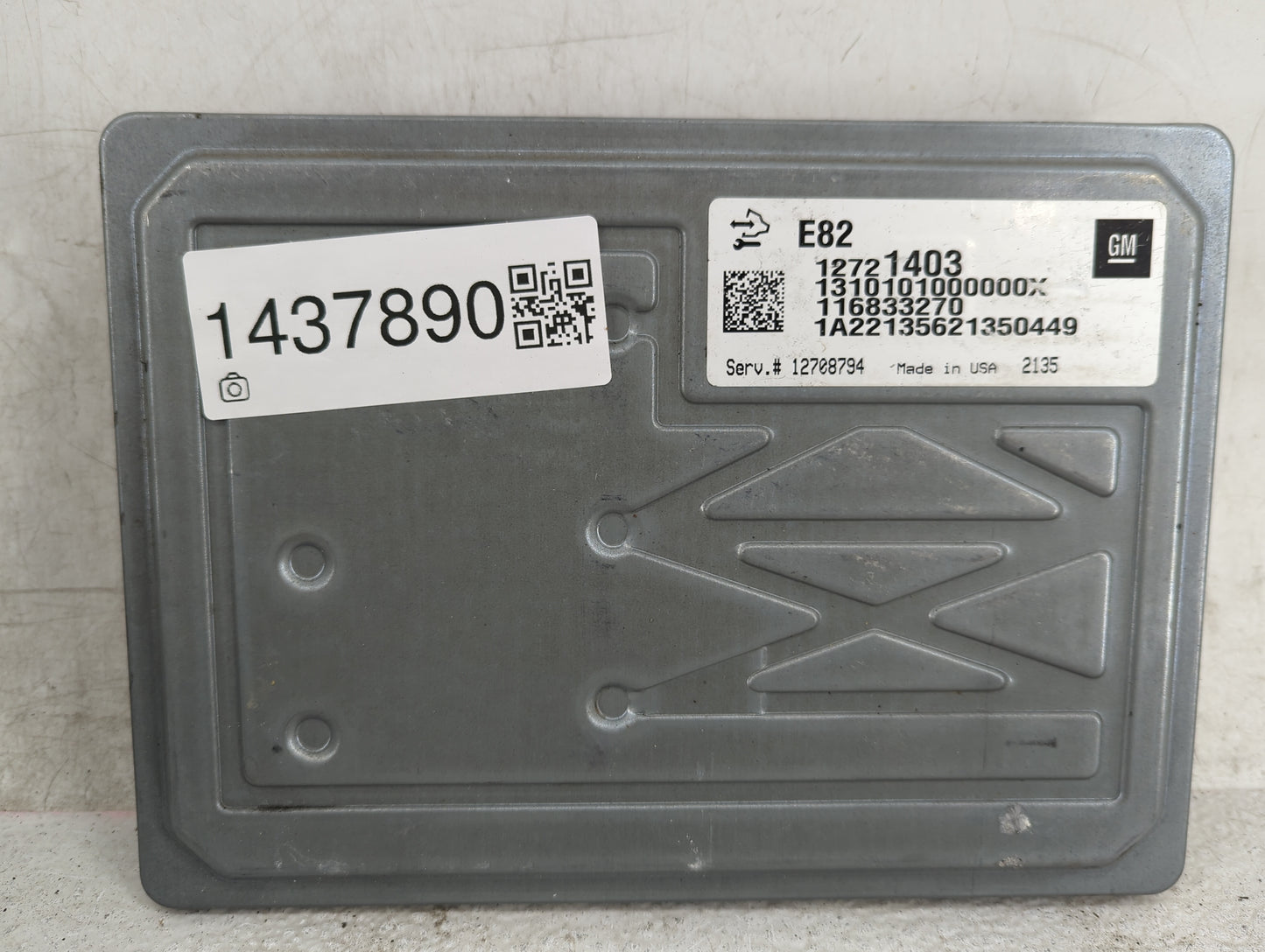2017-2022 Chevrolet Colorado PCM Engine Control Computer ECU ECM PCU OEM P/N:12721403, 12708794 Fits OEM Used Auto Parts - O