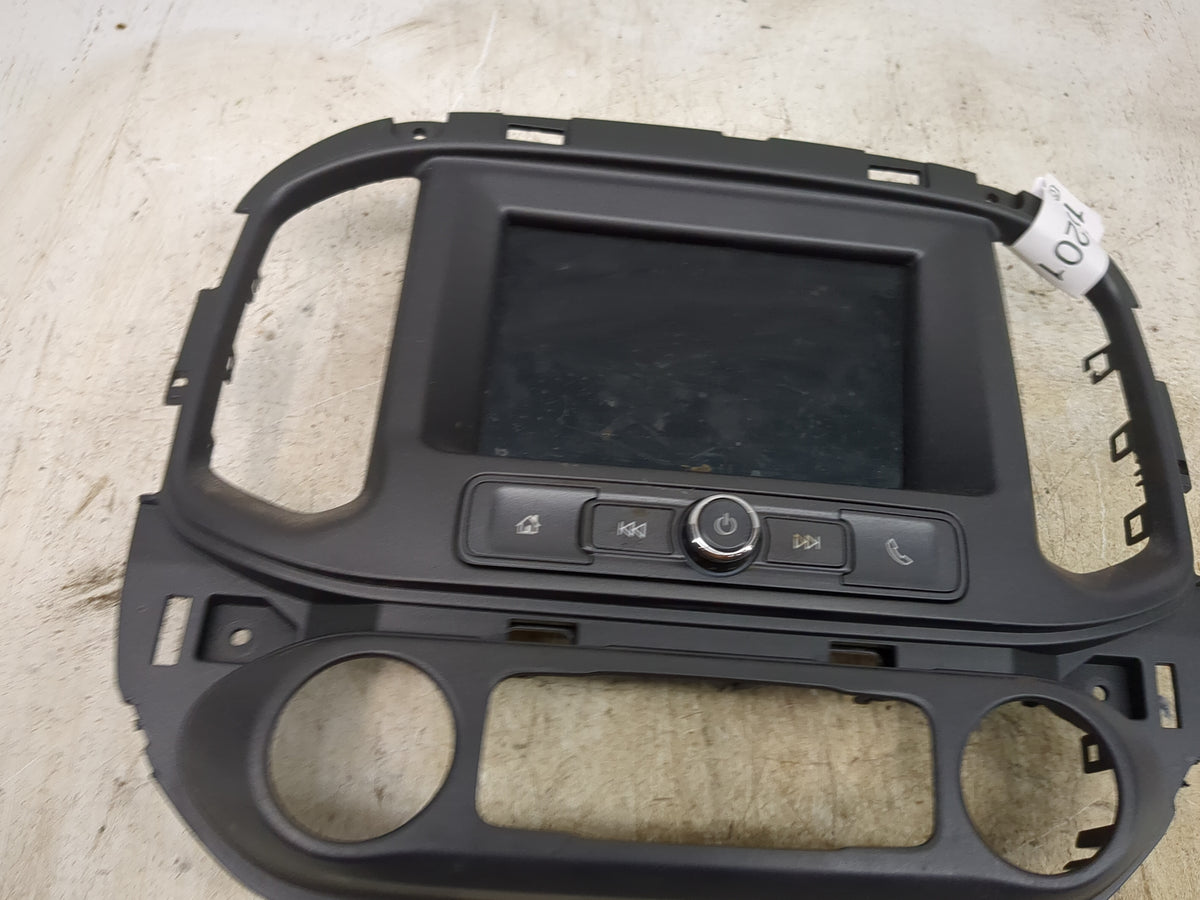 2020-2022 Chevrolet Colorado Information Radio Display Screen Black - Oemusedautoparts1.com