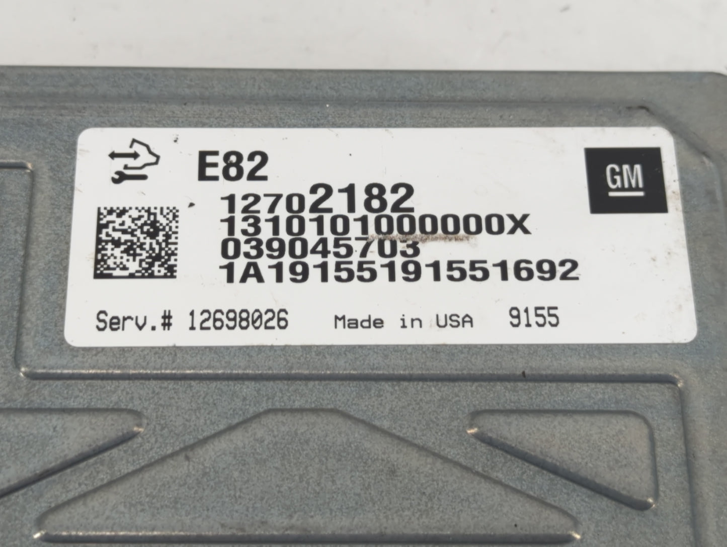 2017-2022 Chevrolet Colorado PCM Engine Control Computer ECU ECM PCU OEM P/N:12702182 Fits Fits 2016 2017 2018 2019 2020 202