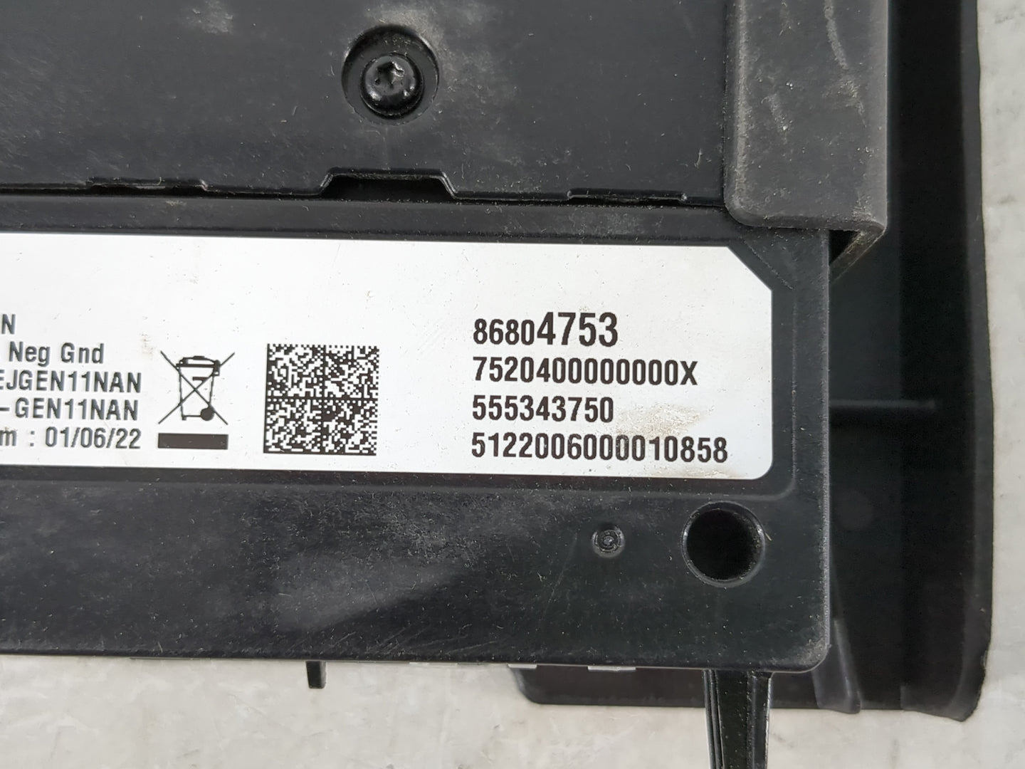 2020-2022 Chevrolet Equinox Radio AM FM Cd Player Receiver Replacement P/N:86804753 84799542 Fits Fits 2020 2021 2022 OEM Us