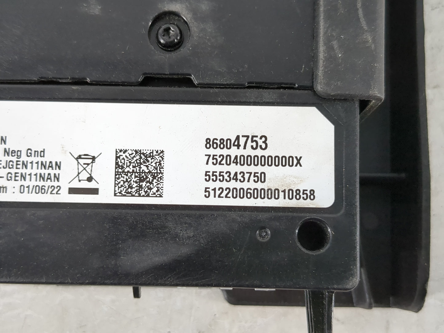 2020-2022 Chevrolet Equinox Radio AM FM Cd Player Receiver Replacement P/N:86804753 84799542 Fits Fits 2020 2021 2022 OEM Us