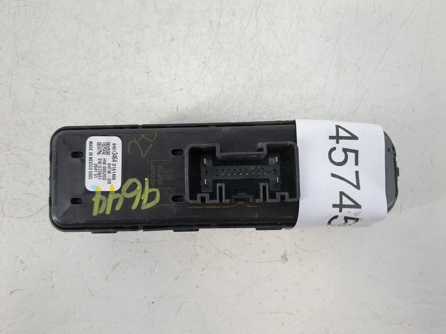 2018-2022 Chevrolet Equinox Master Power Window Switch Replacement Driver Side Left P/N:84513464 Fits OEM Used Auto Parts - 