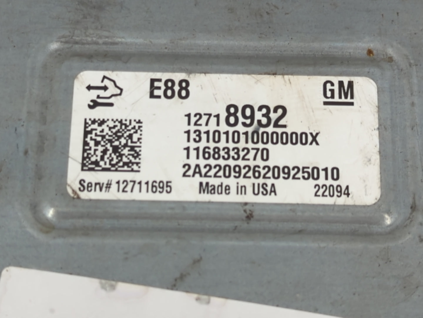 2020-2022 Chevrolet Equinox PCM Engine Control Computer ECU ECM PCU OEM P/N:12718932 Fits Fits 2020 2021 2022 OEM Used Auto 