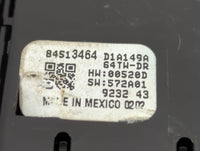 2018-2022 Chevrolet Equinox Master Power Window Switch Replacement Driver Side Left P/N:84513464 Fits OEM Used Auto Parts - 