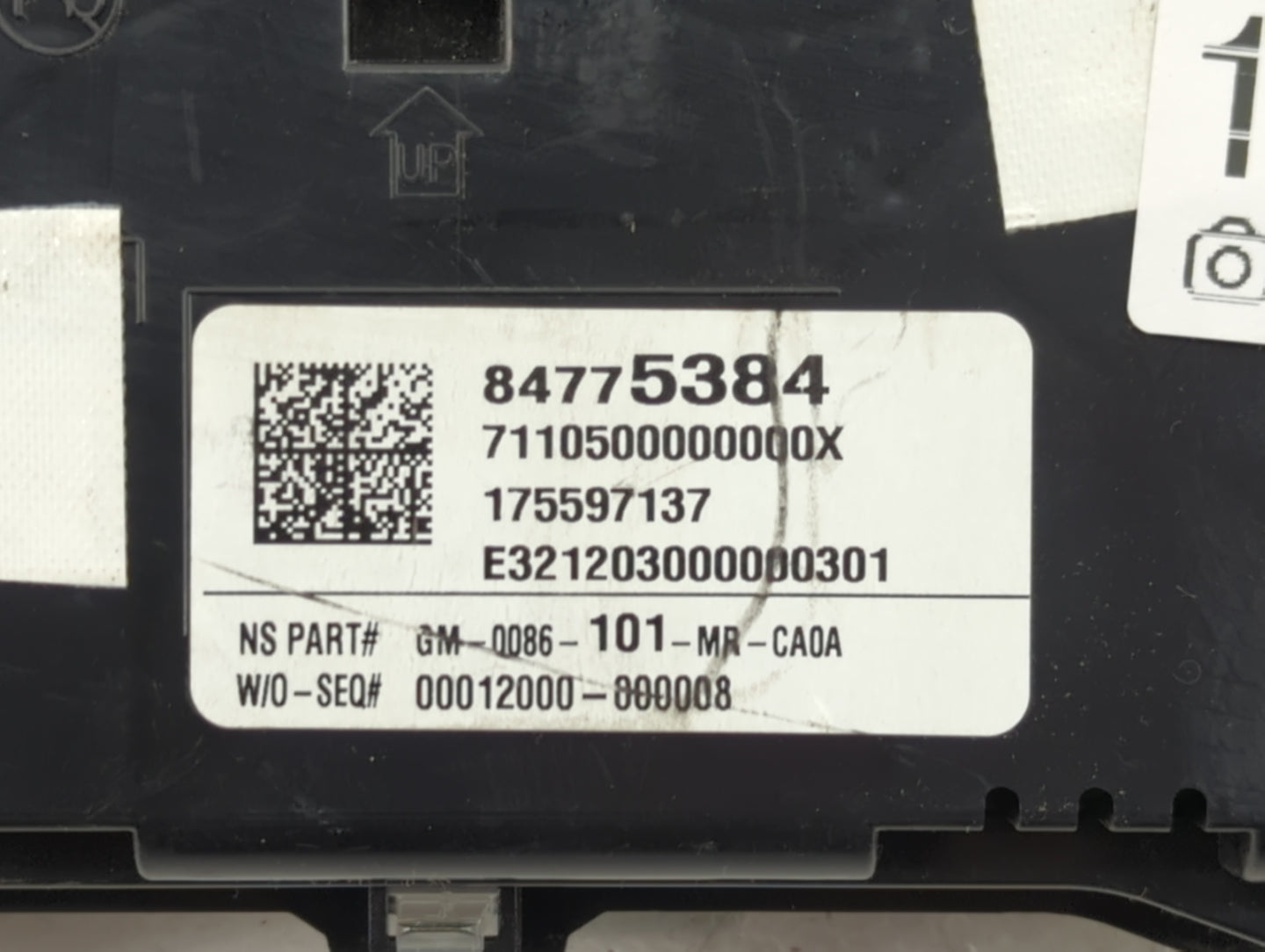 2022 Chevrolet Equinox Instrument Cluster Speedometer Gauges P/N:84775384 Fits OEM Used Auto Parts - Oemusedautoparts1.com