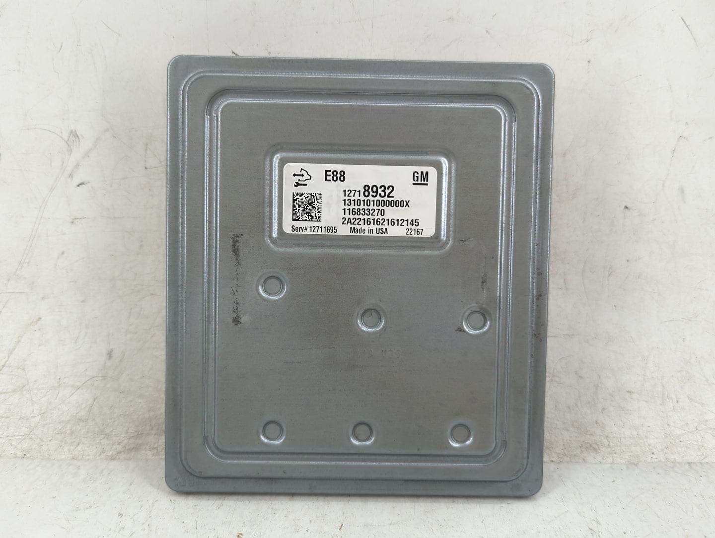 2020-2022 Chevrolet Equinox PCM Engine Control Computer ECU ECM PCU OEM P/N:116833270 12718932 Fits Fits 2020 2021 2022 OEM 