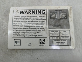 compare product 2022 Chevrolet Equinox Owners Manual Book Guide P/N:84654602 OEM Used Auto Parts