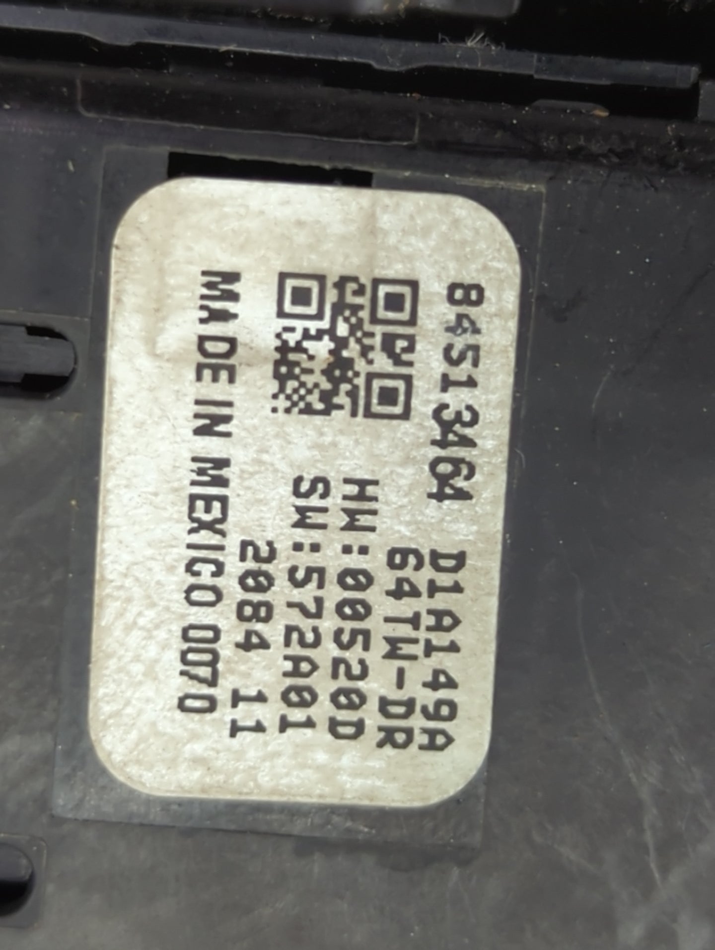 2018-2022 Chevrolet Equinox Master Power Window Switch Replacement Driver Side Left P/N:84513464 D1A149A Fits OEM Used Auto 