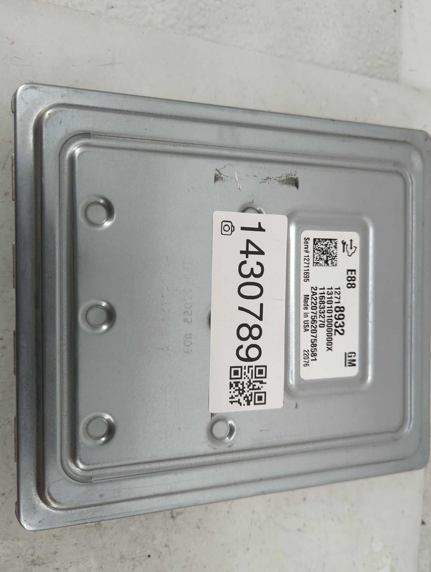 2020-2022 Chevrolet Equinox PCM Engine Control Computer ECU ECM PCU OEM P/N:116833270 12718932 Fits Fits 2020 2021 2022 OEM 