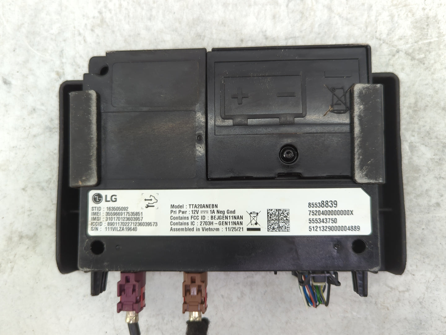 2022 Chevrolet Equinox Telematics Control Module 1464558 - Oemusedautoparts1.com
