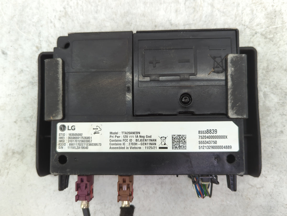 2022 Chevrolet Equinox Telematics Control Module 1464558 - Oemusedautoparts1.com