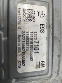 2021 Chevrolet Express 2500 PCM Engine Control Computer ECU ECM PCU OEM P/N:12727101 13101010000000X Fits Fits 2019 2020 202