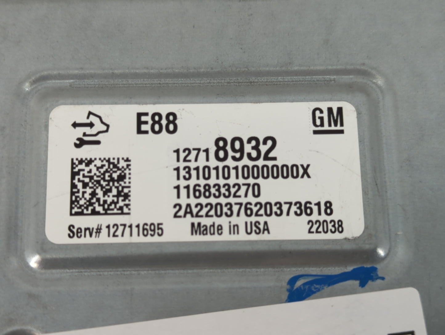 2020-2021 Chevrolet Malibu PCM Engine Control Computer ECU ECM PCU OEM P/N:12718932 Fits Fits 2020 2021 2022 OEM Used Auto P