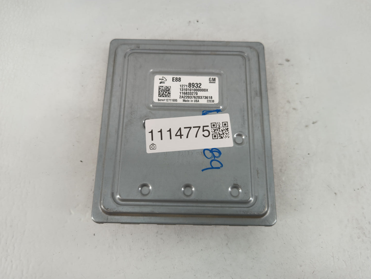 2020-2021 Chevrolet Malibu PCM Engine Control Computer ECU ECM PCU OEM P/N:12718932 Fits Fits 2020 2021 2022 OEM Used Auto P