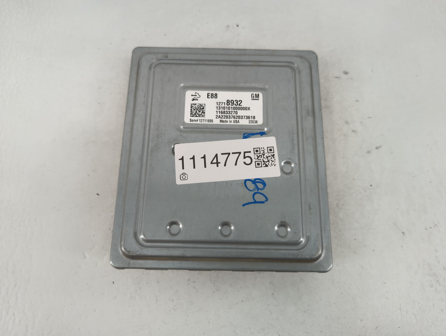 2020-2021 Chevrolet Malibu PCM Engine Control Computer ECU ECM PCU OEM P/N:12718932 Fits Fits 2020 2021 2022 OEM Used Auto P
