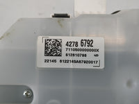 2022 Chevrolet Malibu Instrument Cluster Speedometer Gauges P/N:42786792 Fits OEM Used Auto Parts - Oemusedautoparts1.com