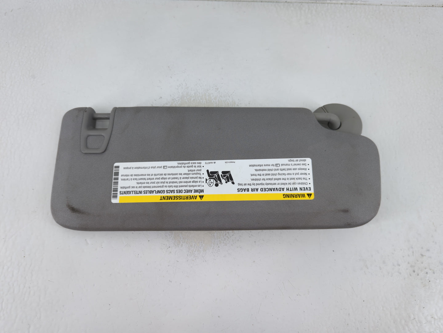 2016-2021 Chevrolet Malibu Sun Visor Shade Replacement Driver Left Mirror Fits Fits 2016 2017 2018 2019 2020 2021 OEM Used A