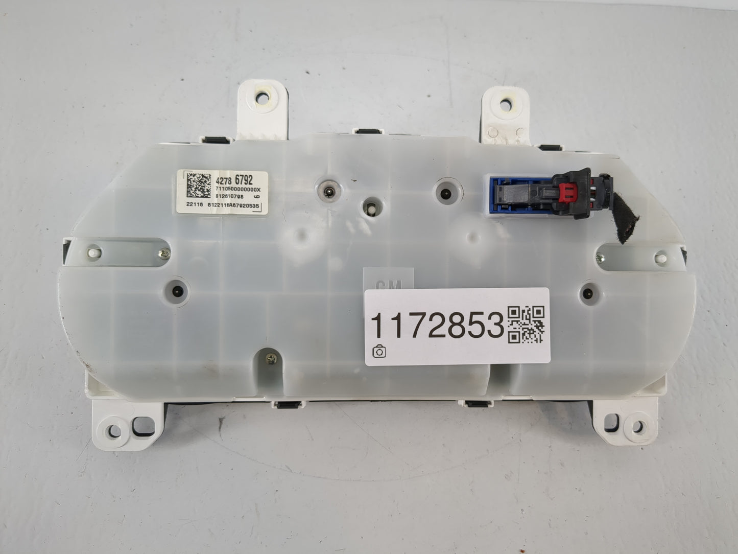 2022 Chevrolet Malibu Instrument Cluster Speedometer Gauges P/N:42786792 Fits OEM Used Auto Parts - Oemusedautoparts1.com
