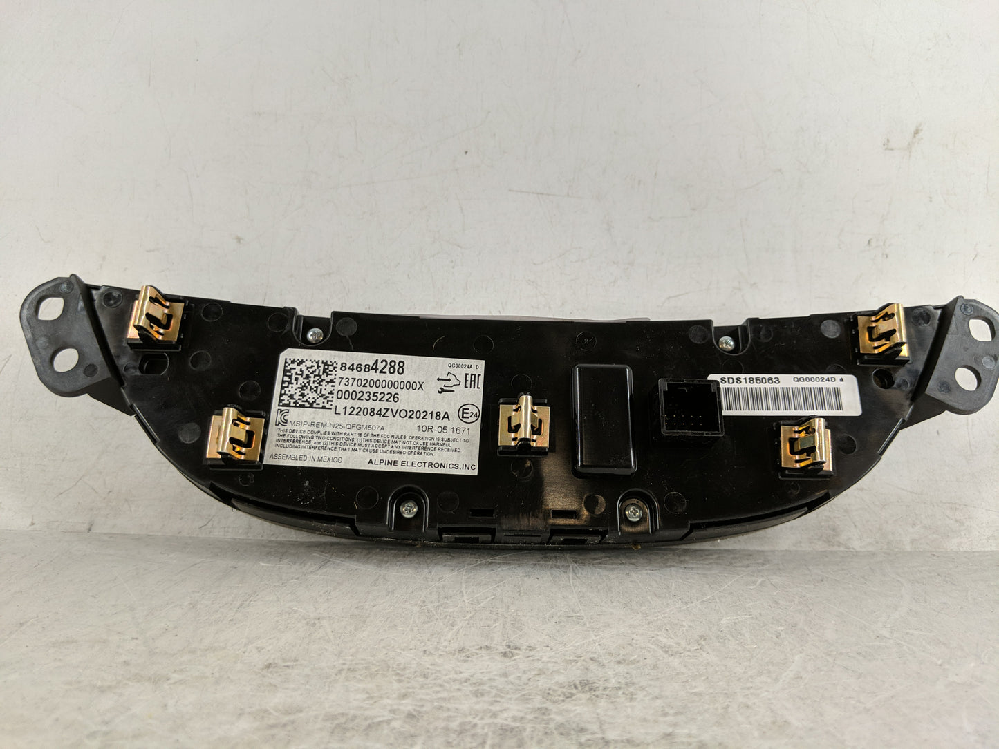 2018-2021 Chevrolet Malibu Climate Control Module Temperature AC/Heater Replacement P/N:84684288 Fits Fits 2018 2019 2020 20