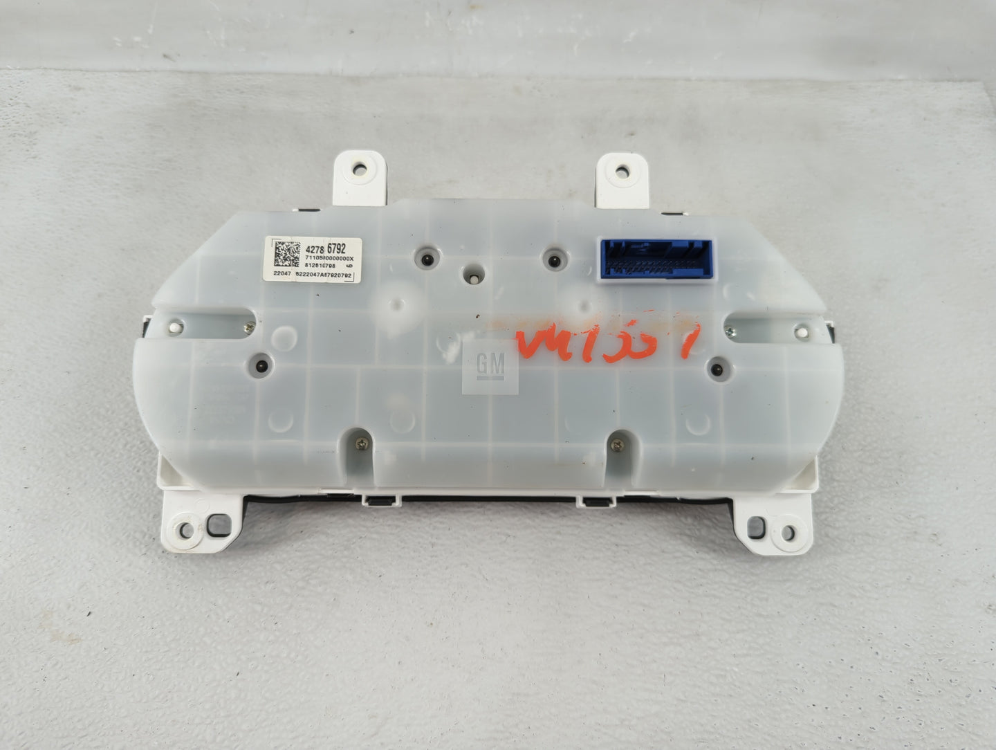 2022 Chevrolet Malibu Instrument Cluster Speedometer Gauges P/N:42786792 Fits OEM Used Auto Parts - Oemusedautoparts1.com