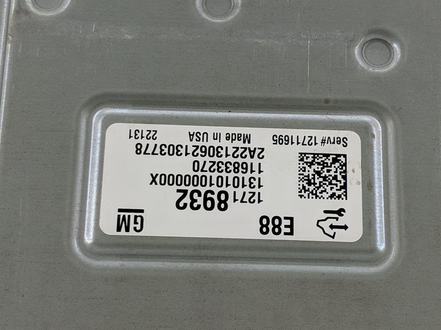 2020-2021 Chevrolet Malibu PCM Engine Control Computer ECU ECM PCU OEM P/N:12718932 Fits Fits 2020 2021 2022 OEM Used Auto P