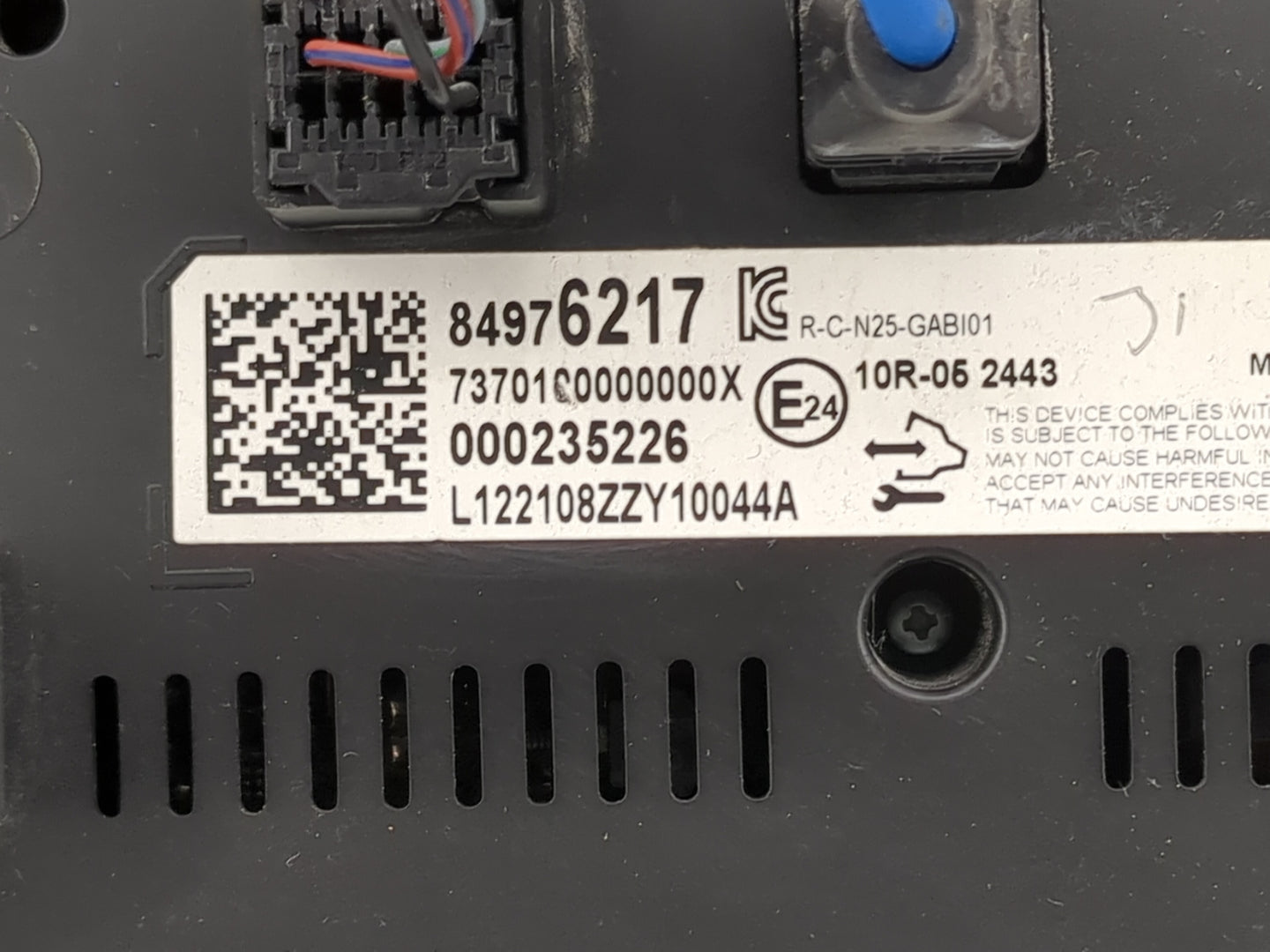 2022 Chevrolet Malibu Information Display Screen - Oemusedautoparts1.com