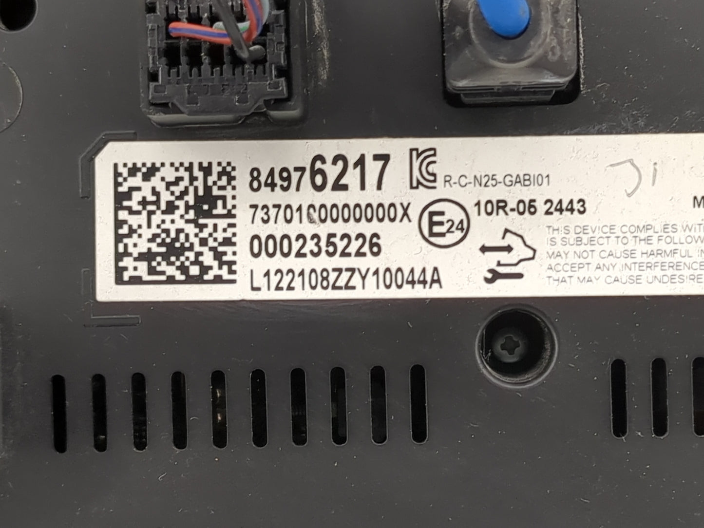 2022 Chevrolet Malibu Information Display Screen - Oemusedautoparts1.com