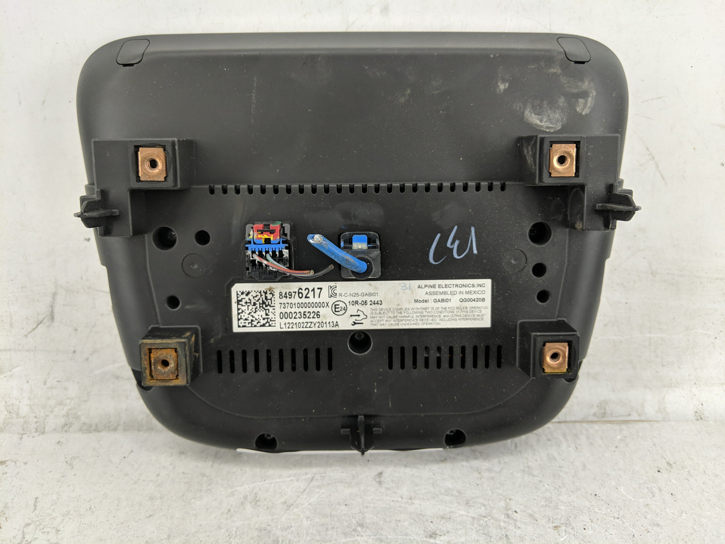 2022 Chevrolet Malibu Information Display Screen - Oemusedautoparts1.com