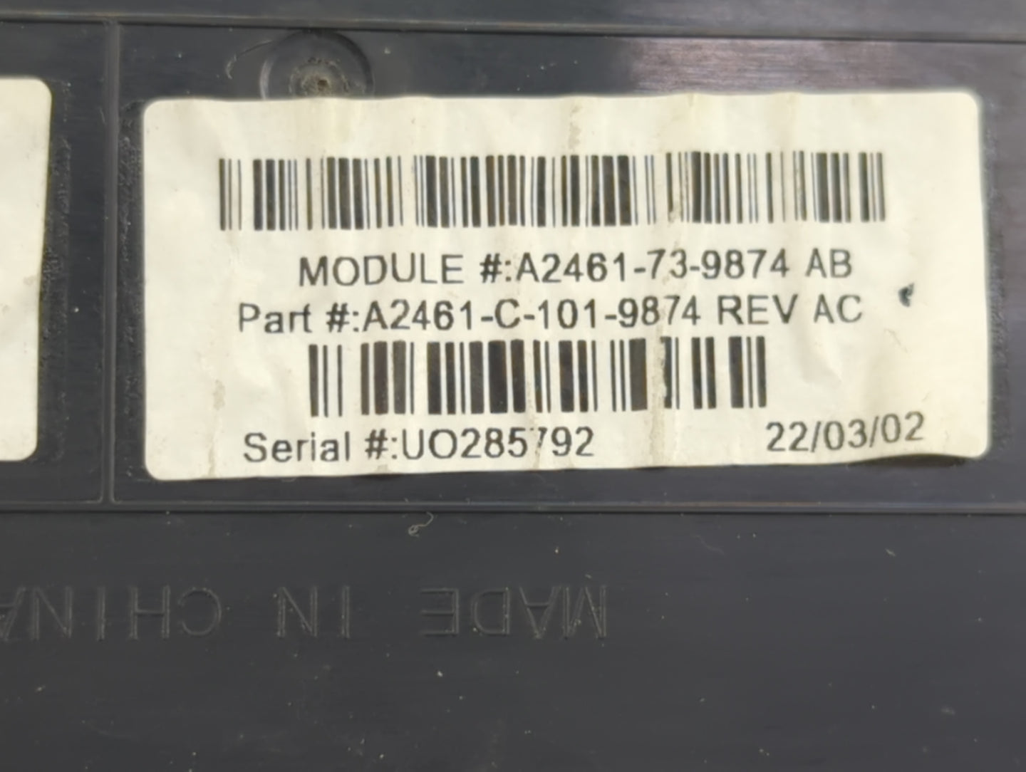2016-2021 Chevrolet Malibu Overhead Roof Console 1321869 - Oemusedautoparts1.com