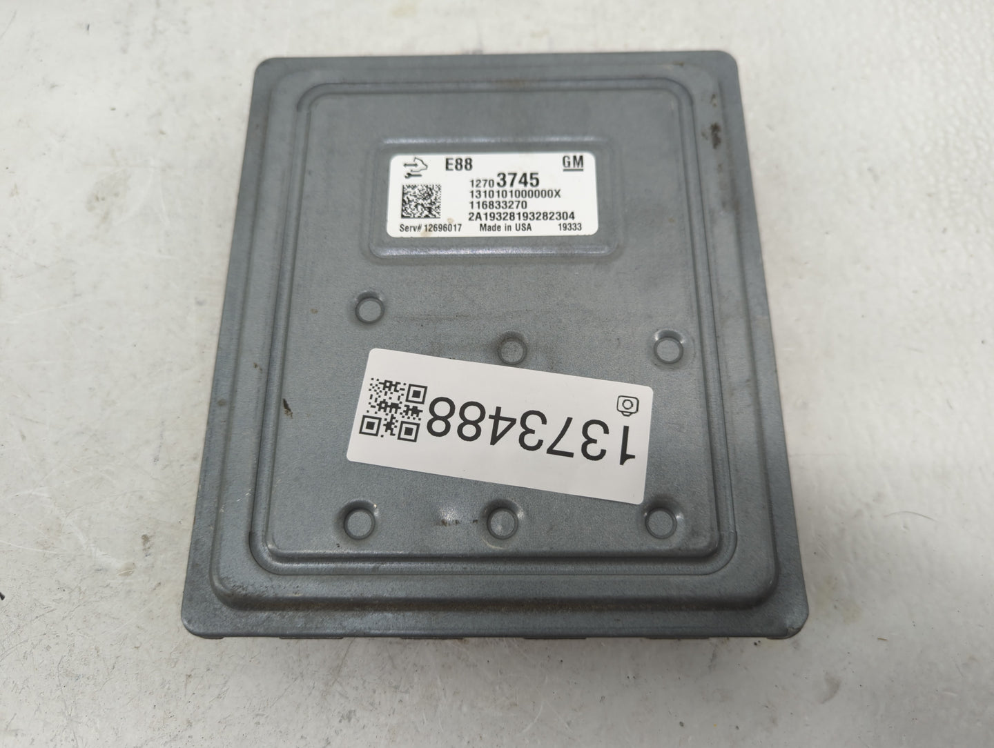 2020-2021 Chevrolet Malibu PCM Engine Control Computer ECU ECM PCU OEM P/N:12703745 Fits Fits 2020 2021 2022 OEM Used Auto P