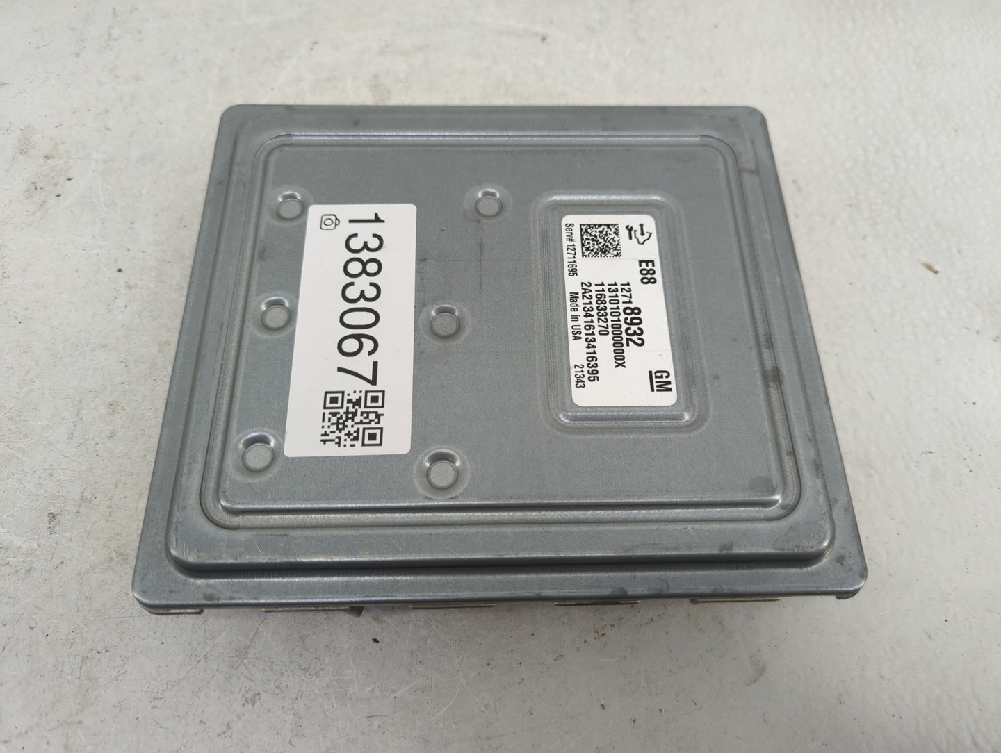 2020-2021 Chevrolet Malibu PCM Engine Control Computer ECU ECM PCU OEM P/N:116833270 12718932 Fits Fits 2020 2021 2022 OEM U