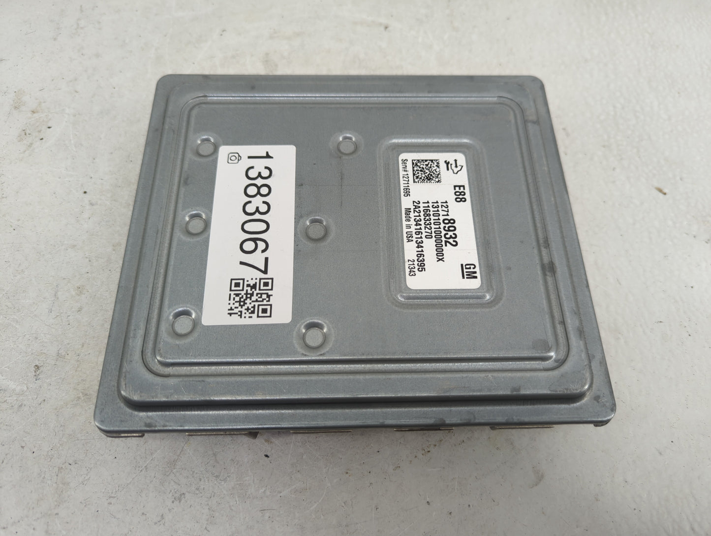 2020-2021 Chevrolet Malibu PCM Engine Control Computer ECU ECM PCU OEM P/N:116833270 12718932 Fits Fits 2020 2021 2022 OEM U