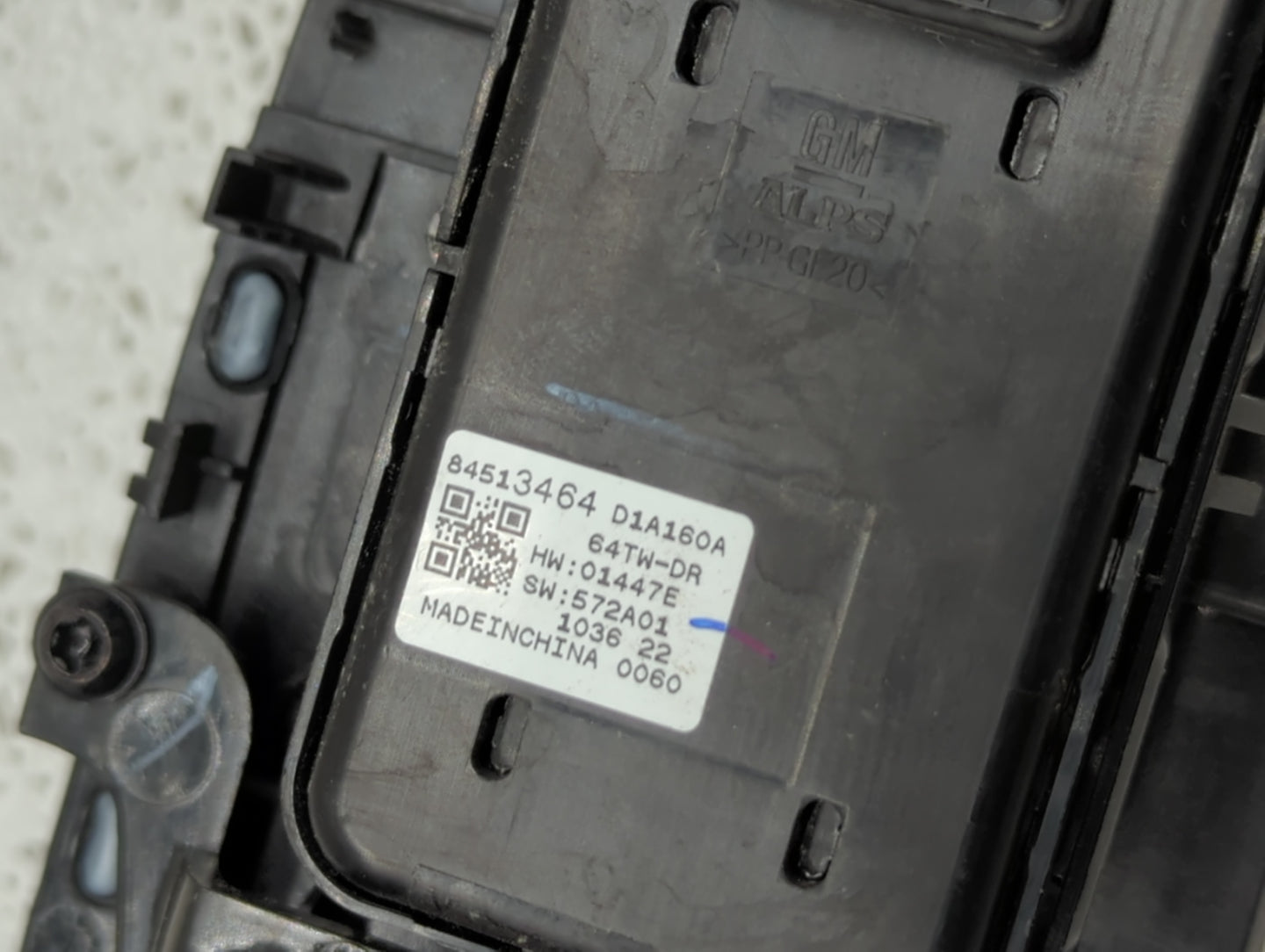 2016-2021 Chevrolet Malibu Master Power Window Switch Replacement Driver Side Left P/N:84513464 Fits OEM Used Auto Parts - O