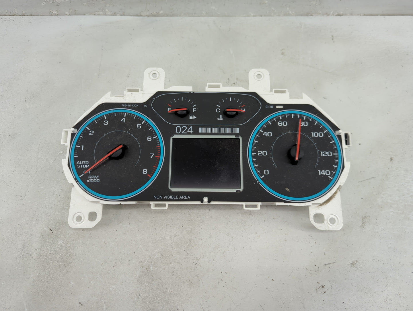 2022 Chevrolet Malibu Instrument Cluster Speedometer Gauges P/N:812610798 42786792 Fits OEM Used Auto Parts - Oemusedautopar