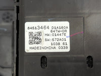 2016-2021 Chevrolet Malibu Master Power Window Switch Replacement Driver Side Left P/N:84513464 Fits OEM Used Auto Parts - O